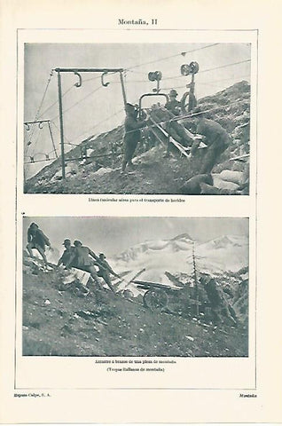 LAMINA ESPASA 27951: Tropas italianas de montaña