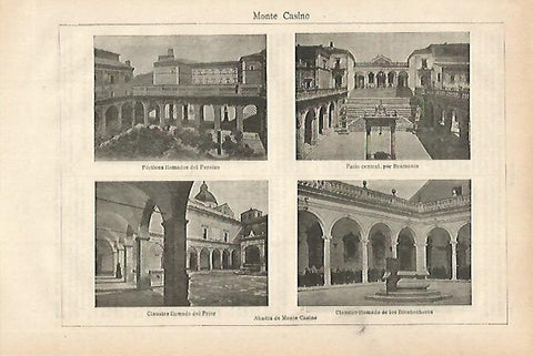 LAMINA ESPASA 27979: Abadia de Monte Casino