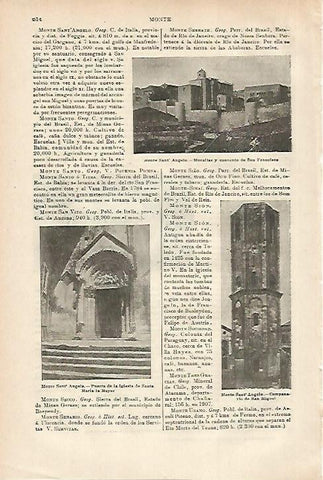 LAMINA ESPASA 27981: Monte Sant Angelo Italia