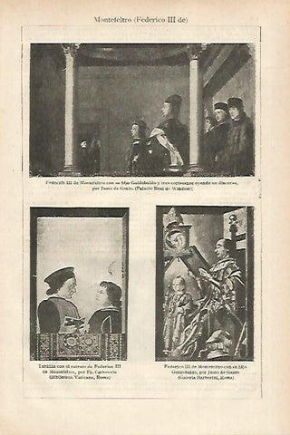LAMINA ESPASA 27992: Federico III de Montefeltro