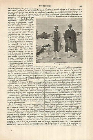 LAMINA ESPASA 28000: Hombres de Montenegro