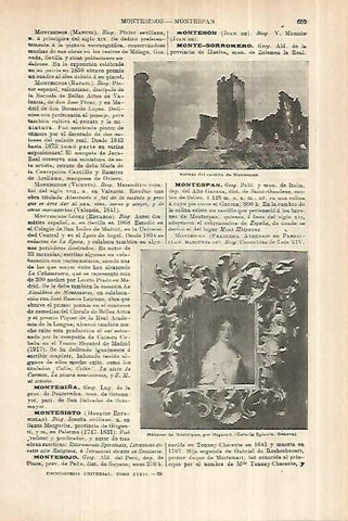 LAMINA ESPASA 28010: Castillo de Montespan
