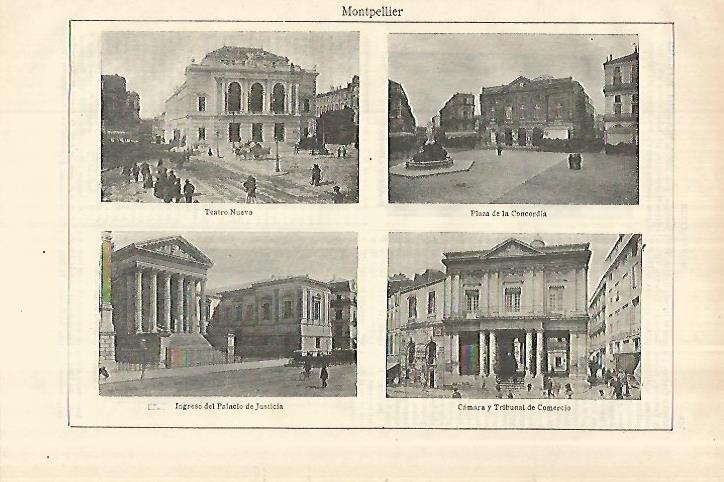 LAMINA ESPASA 28042: Edificios de Montpellier
