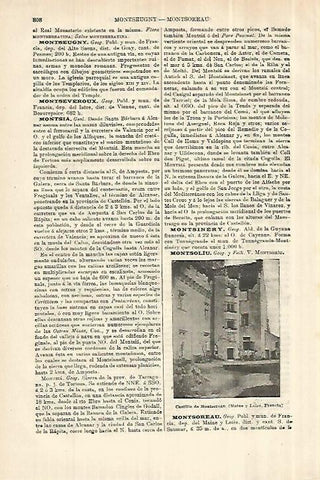 LAMINA ESPASA 28069: Castillo de Montsoreau Francia
