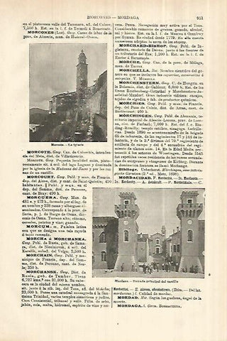 LAMINA ESPASA 28088: Castillo de Mordano Italia