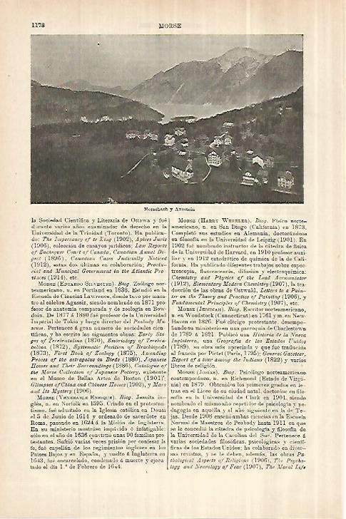 LAMINA ESPASA 28121: Morschach y Axestein