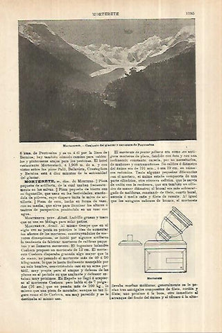 LAMINA ESPASA 28123: Glaciar de Pentresina