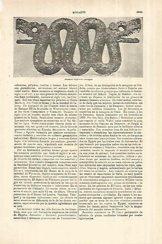 LAMINA ESPASA 28141: Mosaico precolombino de Mexico
