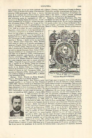 LAMINA ESPASA 28153: Francisco Mosquera de Barnuevo