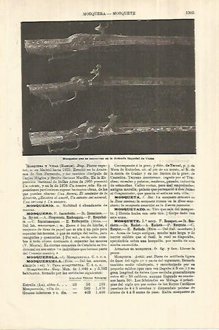 LAMINA ESPASA 28154: Mosquetes de la Armeria de Viena