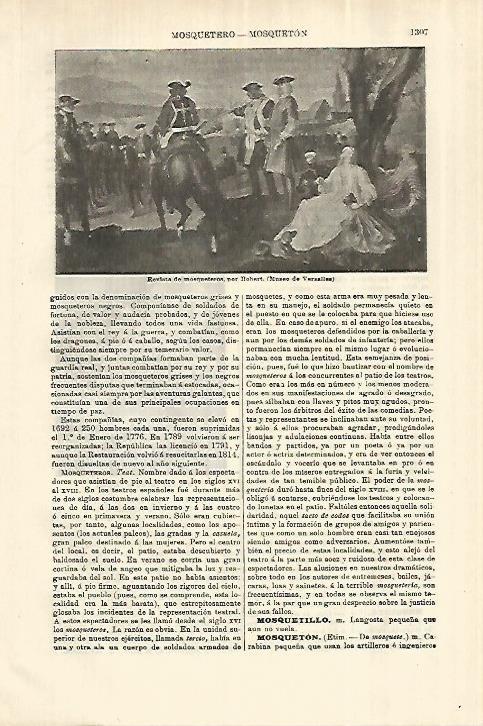 LAMINA ESPASA 28155: Revista de mosqueteros por Robert