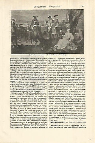 LAMINA ESPASA 28155: Revista de mosqueteros por Robert