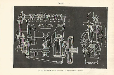 LAMINA ESPASA 28175: Motor de aluminio Frontenac