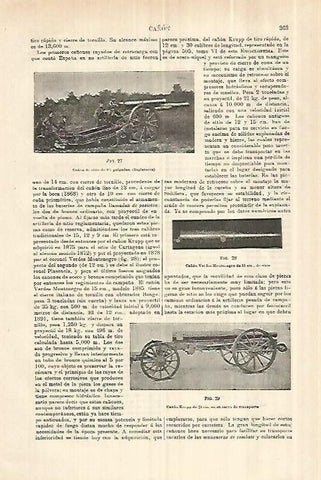 LAMINA ESPASA 28244: Cañon de sitio de Inglaterra