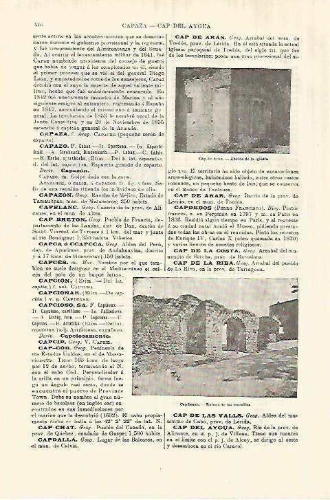 LAMINA ESPASA 28256: Murallas de Capdenac Francia