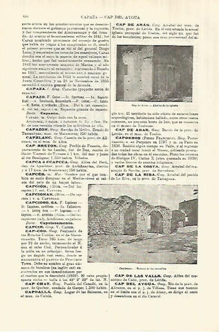 LAMINA ESPASA 28256: Murallas de Capdenac Francia