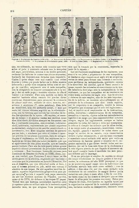 LAMINA ESPASA 28265: Capitanes de Castilla Soria Cantabria y Cuba