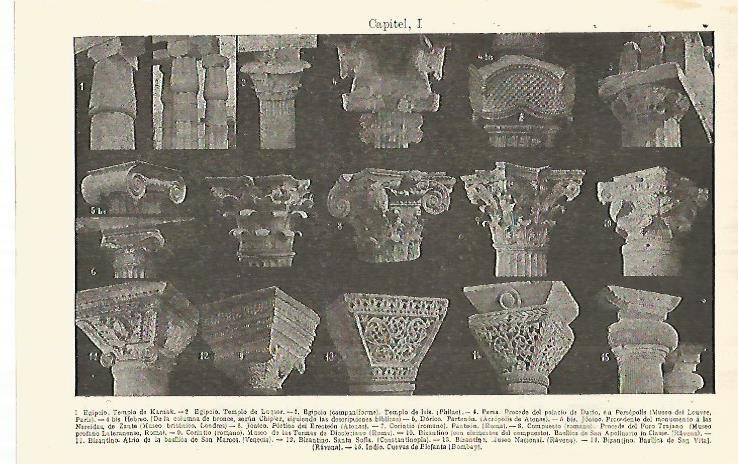LAMINA ESPASA 28269: Capitel