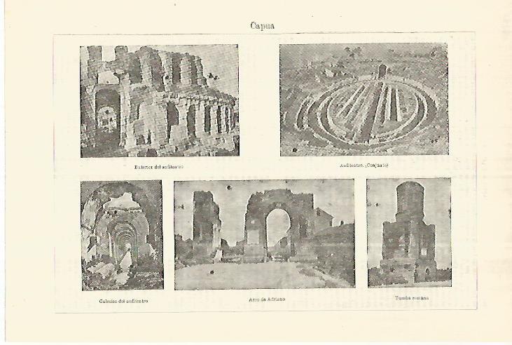LAMINA ESPASA 28285: Vistas de Capua Italia