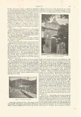 LAMINA ESPASA 28299: Arco de la Federacion en Caracas Venezuela