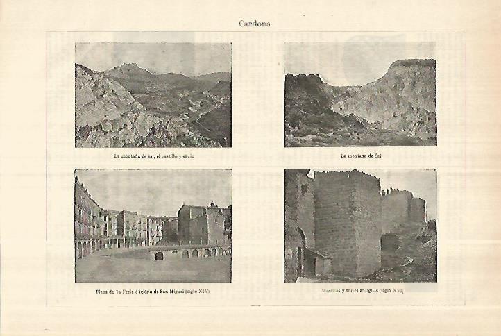 LAMINA ESPASA 28328: Montaña de sal en Cardona Barcelona