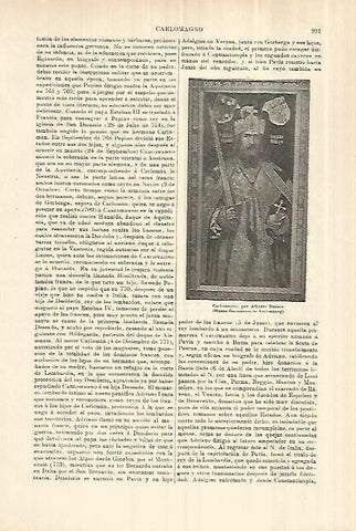 LAMINA ESPASA 28345: Carlomagno por A. Durero