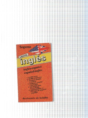Diccionario de bolsillo Ingles-Español. español-ingles