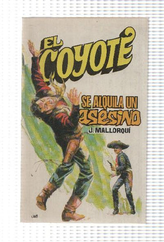 Favencia: El Coyote numero 098: Se alquila un asesino