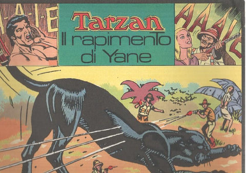 ANAF: Tarzan il rapimento di Yane. Dibujante: John Celardo