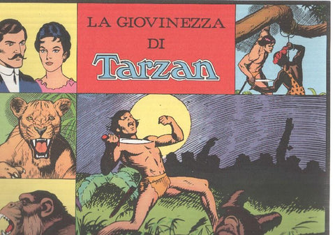ANAF: La giovinezza di Tarzan. Dibujante: John Celardo