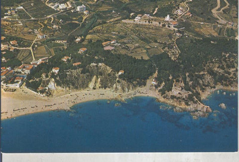 Postal 016045: Vista aerea de Lloret de Mar, costa brava