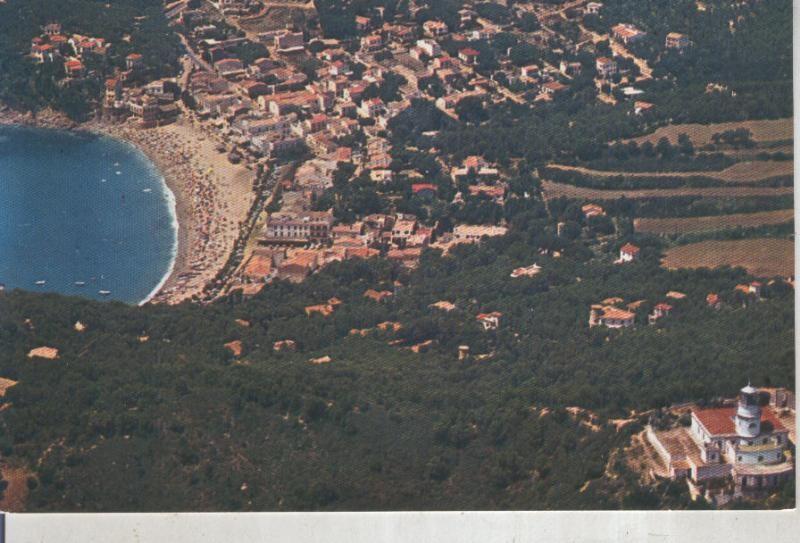 Postal 016047: Vista aerea de Llafranch, costa brava