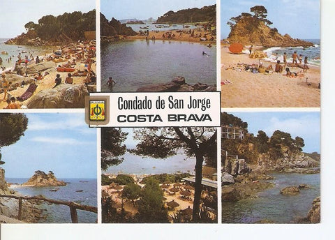 Postal 023922 : Comptat de Sant Jordi (Costa Brava)