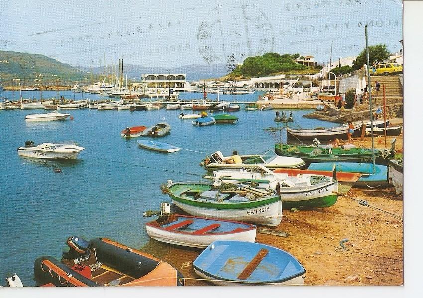 Postal 031304 : Costa Brava. Port de la Selva. Detalle del puerto