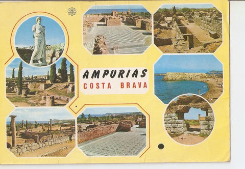 Postal 038312 : Costa Brava Ampurias