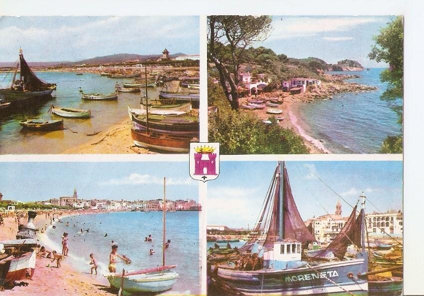 Postal 041523 : Costa Brava Palamos. Vistas de la poblacion
