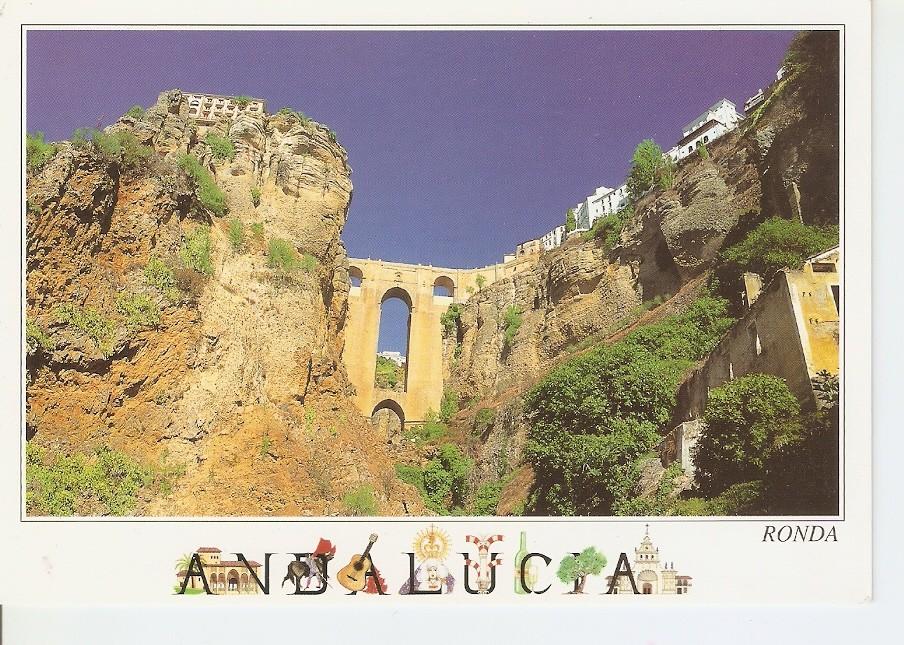 Postal 039286 : Andalucia. Puente Nuevo del Tajo (Ronda)