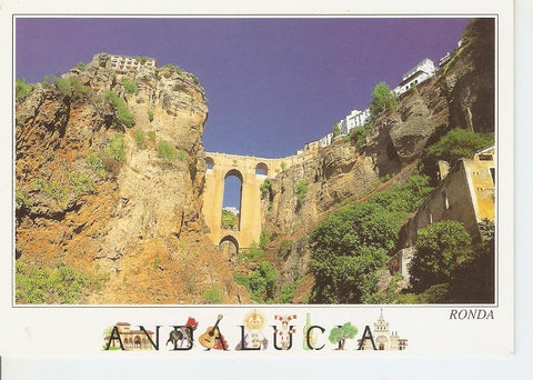 Postal 039286 : Andalucia. Puente Nuevo del Tajo (Ronda)