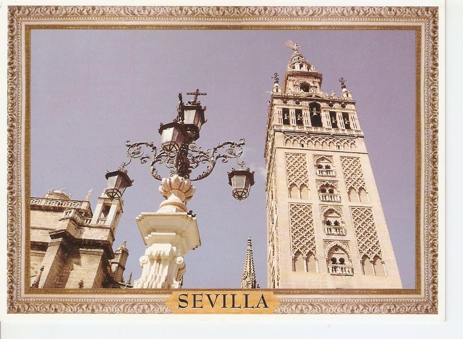 Postal 040235 : Andalucia - España. La Giralda - Sevilla