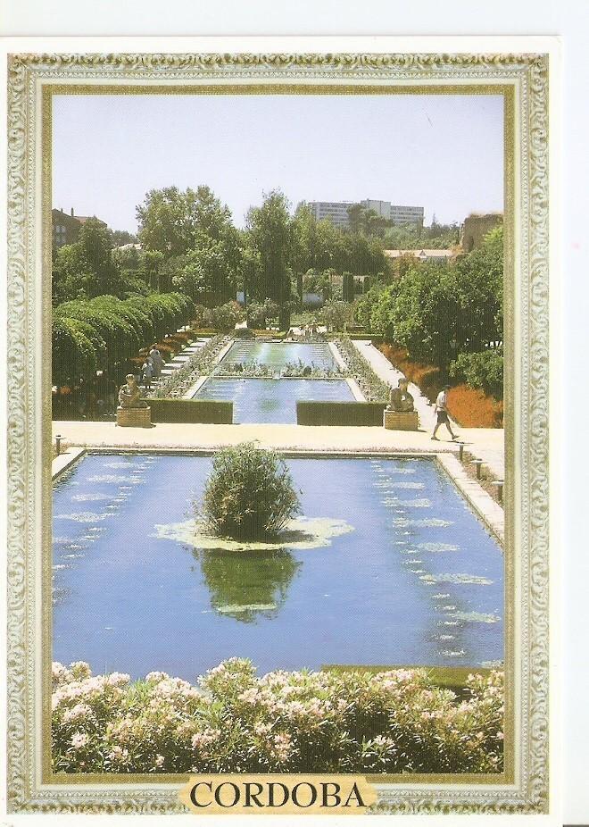 Postal 040205 : Andalucia - España. Jardines del Alcazar de los Reyes Cristianos (Siglo XIV) - Cordoba