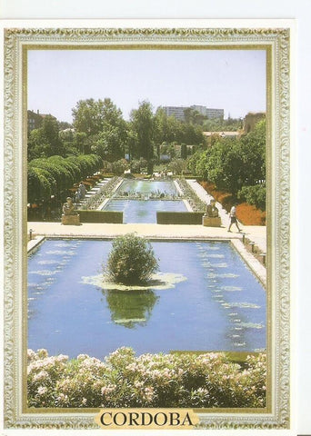 Postal 040205 : Andalucia - España. Jardines del Alcazar de los Reyes Cristianos (Siglo XIV) - Cordoba