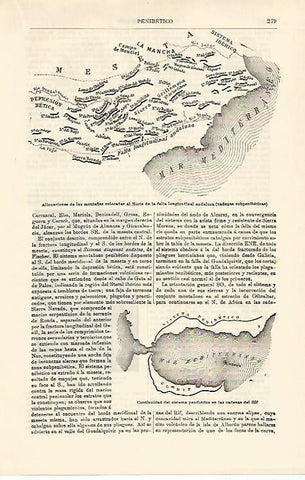 LAMINA ESPASA 15695: Falla longitudinal de Andalucia