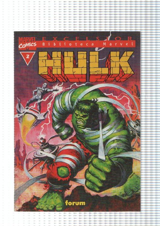 Marvel Comics: num 02, Hulk. Excelsior, Biblioteca Marvel - El increible Hulk