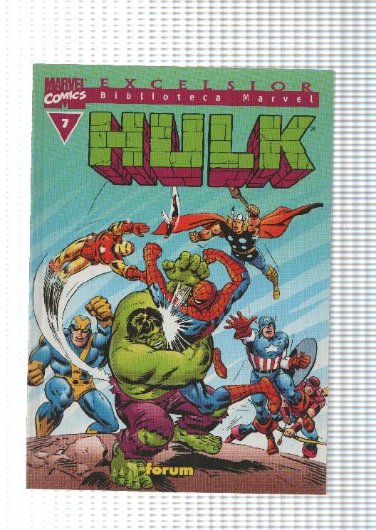 Marvel Comics: num 07, Hulk. Excelsior, Biblioteca Marvel - Moran en las profundidades