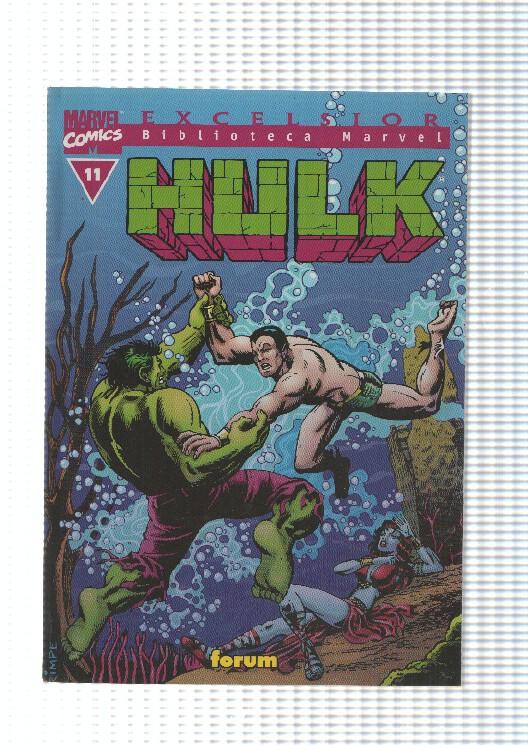 Marvel Comics: num 11, Hulk. Excelsior, Biblioteca Marvel - La vispera de la aniquilacion