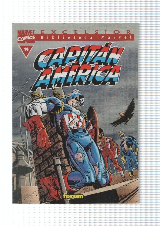 Marvel Comics: num 14, Capitan America. Excelsior, Biblioteca Marvel - Si el Halcon cayera