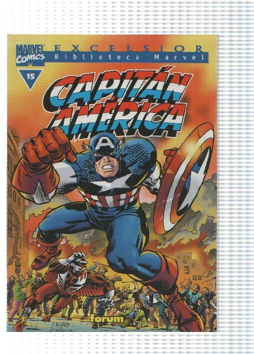 Marvel Comics: num 15, Capitan America. Excelsior, Biblioteca Marvel - Jaula mental