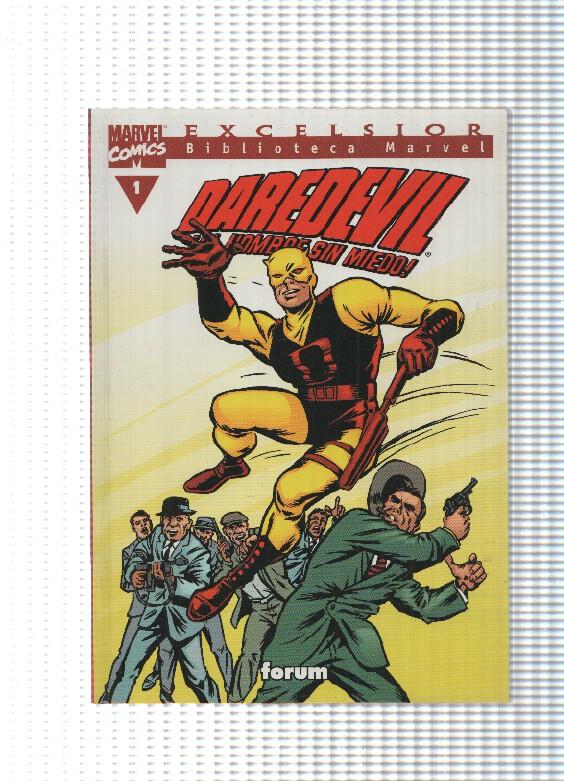 Excelsior: num 01 de Daredevil. Biblioteca Marvel - El origen de Daredevil