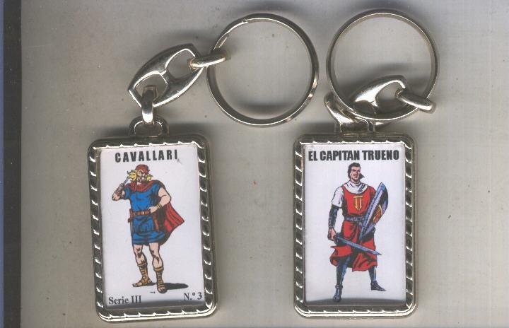 Llavero El Capitan Trueno serie III numero 03: Cavallari