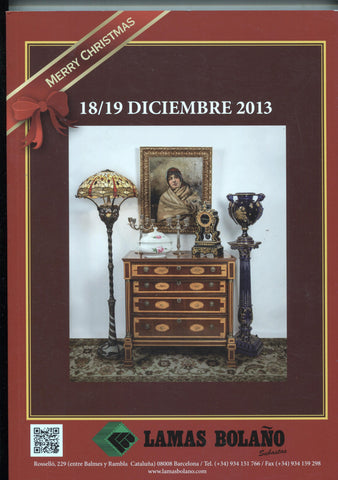 Catalogo subasta Lamas Bolaño 18/19 dioiembre 2013